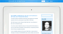 Desktop Screenshot of edwardwrobertson.com